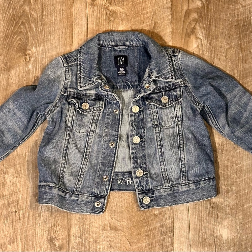GAP Kids Classic Blue Jean Jacket